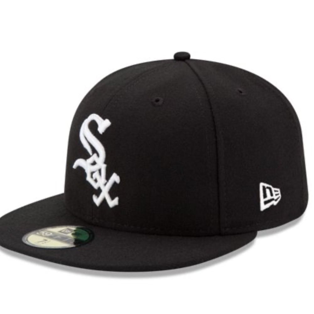 New Era Chicago White Sox Authentic Collection 59FIFTY Fitted Cap - Black